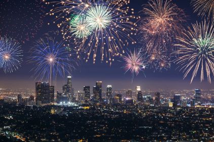 Best Places To Watch Fireworks On New Year’s Eve In Los Angeles